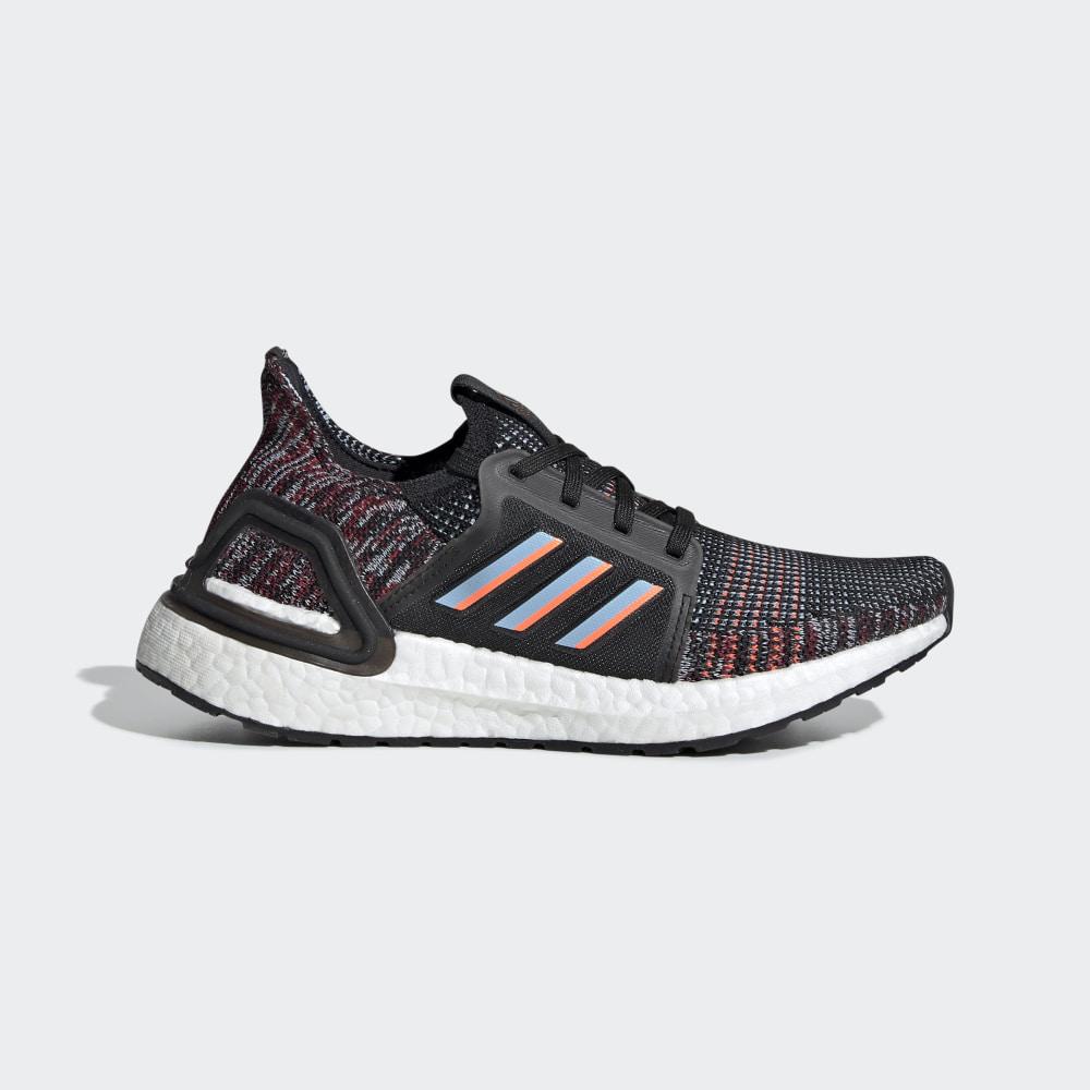 Adidasi Alergare Adidas Ultraboost 19 Dama Romania - Negrii/Albastri/Corai EF0930
